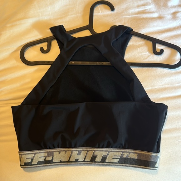Brand: Off White, Sports top, black color - Picture 2 of 4